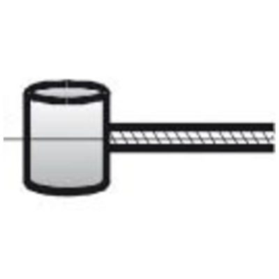 câble de gaz Vespa 1.2x2000mm (1pcs)