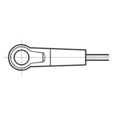 câble de frein arrière Vespa 3x1000mm (1 pcs)