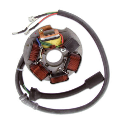 Stator Piaggio Vespa APE TL3/4/6T, PK 50-125 démar. électr. (R.O.199495)