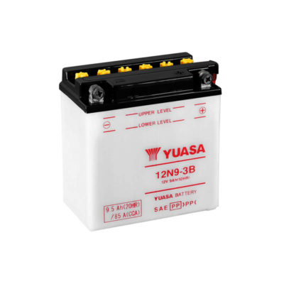 Batterie 12N9-3B  Yuasa ouverte sans acide