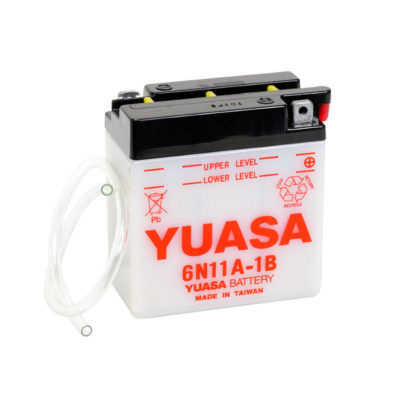 Batterie 6N11A-1B  Yuasa ouverte sans acide