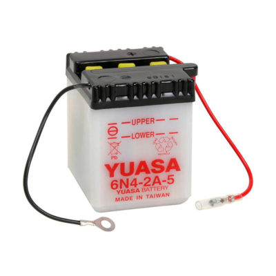 Batterie 6N4-2A-5  Yuasa ouverte sans acide