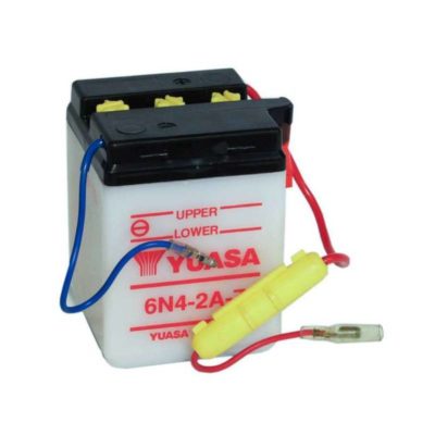 Batterie 6N4-2A-7  Yuasa ouverte sans acide