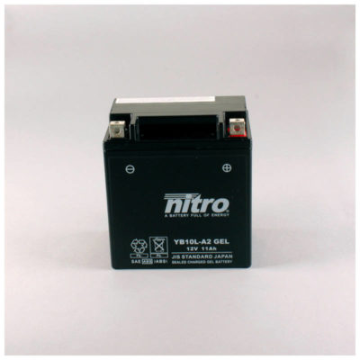 Batterie YB10L-A2 GEL AGM Nitro (NB10L-A2 SLA)