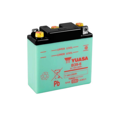 Batterie B39-6  Yuasa ouverte sans acide