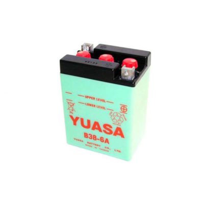Batterie B38-6A  Yuasa ouverte sans acide