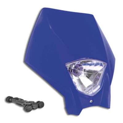 Tête de fourche master bleue