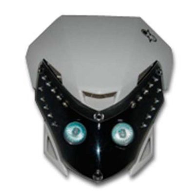 Tête de fourche halogen/LED 2x12V/20W PRIX NET