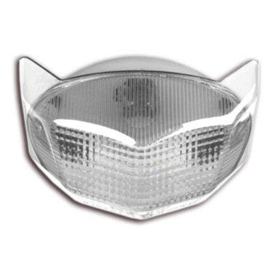 Feu arrière Husqvarna TE 610E/LT/SM, Yamaha DT 50 blanc CE