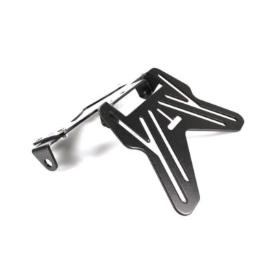 Support de plaque -M- BIKE IT av. fixation clignotants ajustable