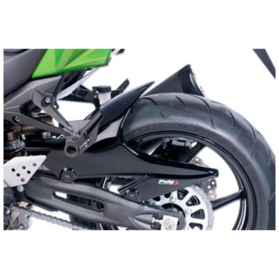 Garde-boue+pare-chaîne Puig Kawasaki Z noir mat