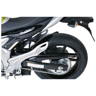Garde-boue+pare chaîne Puig Suzuki SFV650 09 -> noir mat