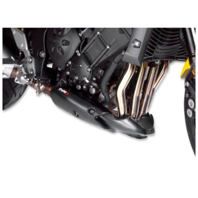 Sabot moteur Puig Yamaha FZ1 2006 -> noir+autocollant
