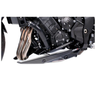 Sabot moteur Puig Yamaha FZ8+Fazer 2010 -> noir + autocollant