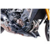 Sabot moteur Puig Yamaha MT-09 2013 -> noir + autocollant