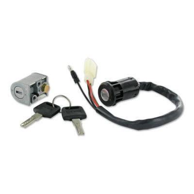 Contacteur à clé et serrure de fourche Bye Bike