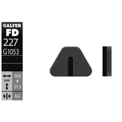 Plaquettes de frein vélo Galfer semi-metal