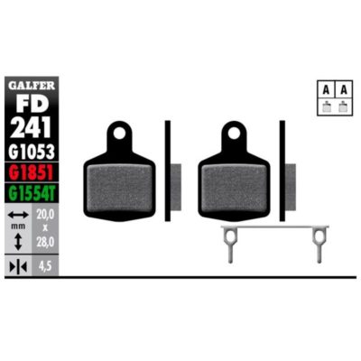 Plaquettes de frein vélo Galfer Bike advanced