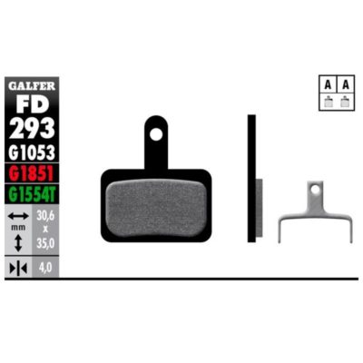 Plaquettes de frein vélo Galfer Bike pro (SHIMANO, TEKTRO, TRP)