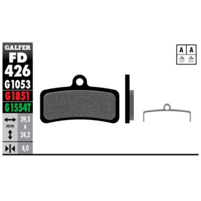 Plaquettes de frein vélo Galfer Bike Performance (SHIMANO, TEKTRO, TRP)