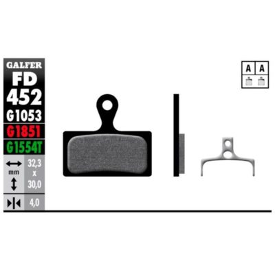 Plaquettes de frein vélo Galfer Bike Performance (SHIMANO)