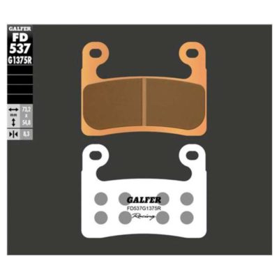 Plaquettes de frein Galfer métal fritté sportive racing