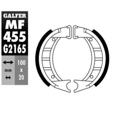 Plaquettes de frein Galfer 100x20mm