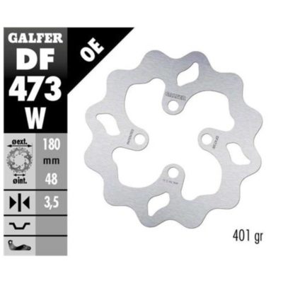 Disque de freins Galfer W 180/48/3.5 mm