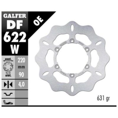 Disque de freins Galfer W 220/90/4 mm