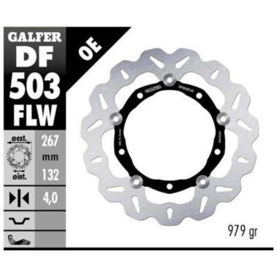 Disque de freins Galfer FLW 267/132/4 mm