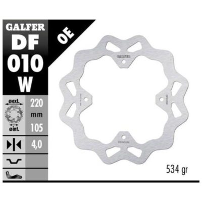 Disque de freins Galfer W 220/105/4 mm