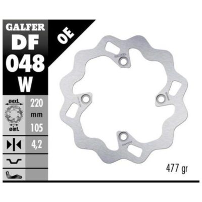 Disque de freins Galfer W 220/105/4.2 mm