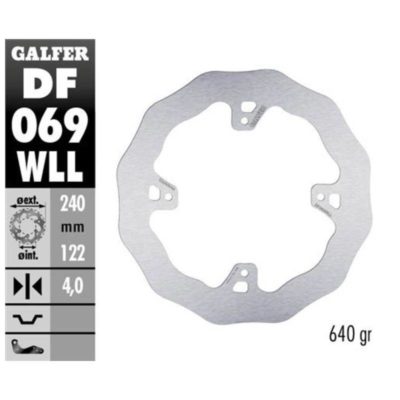 Disque de freins Galfer WLL 240/122/3.5 mm