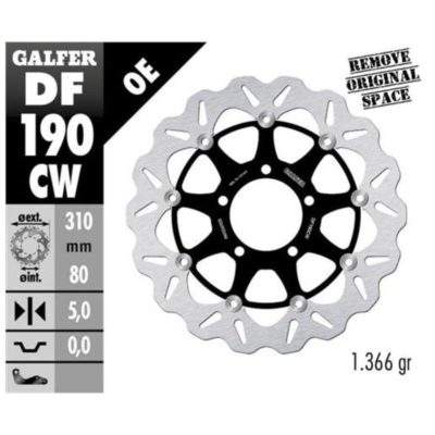 Disque de freins Galfer CW 310/80/5 mm