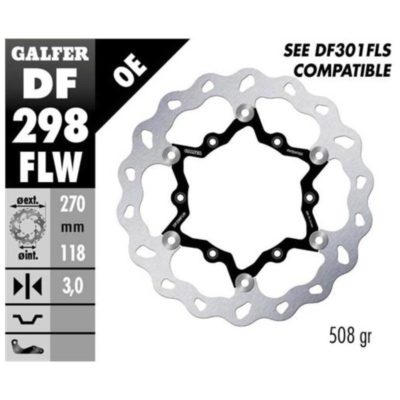 Disque de freins Galfer FLW 270/118/3 mm