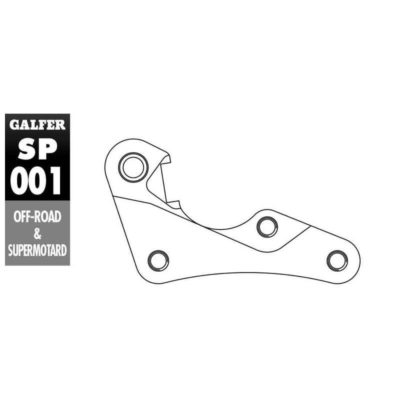 Adapter etrier de frein Galfer SP001