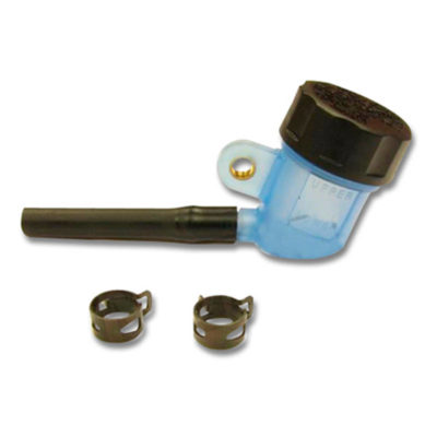 Bocal de maitre cylindre de frein universel 45° bleu