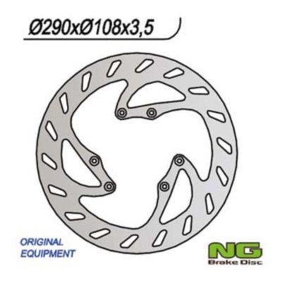 Disque de freins NG Brake Disc 290/108/3.5mm 6 trou