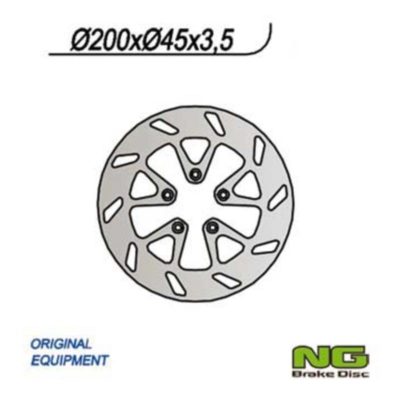 Disque frein NG Brake Disc 200/45/3mm (5 trou)