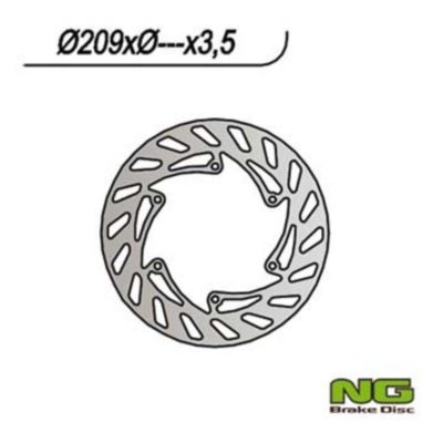 Disque de frein NG Brake Disc 209/109/3.5mm (6 trou)