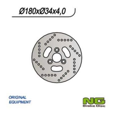 Disque de frein NG Brake Disc 180/34/4.0mm (3 trou)