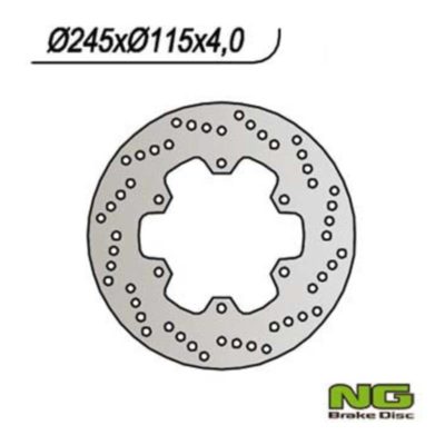 Disque de frein NG Brake Disc 245/115/4mm (6 trou)