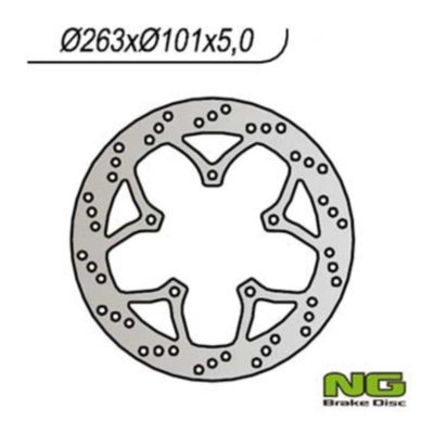 Disque de freins NG Brake Disc 263/101/5mm (5 trou )