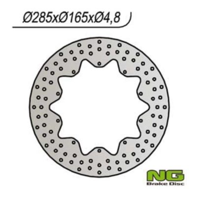 Disque de freins NG Brake Disc 285/165/4.8mm (10 trou)