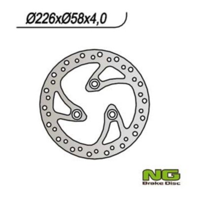 Disque de freins NG Brake Disc 226/58/4mm (3 trou)