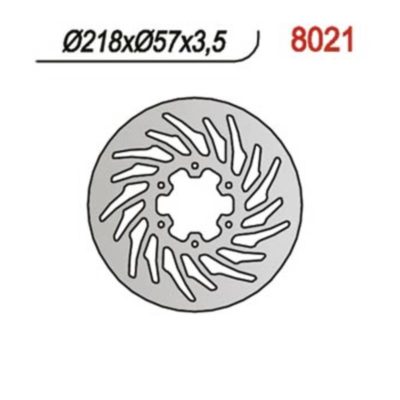 Disque de freins NG Brake Disc 218/57/3.5mm (6 trou)