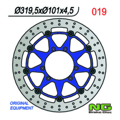 Disque de freins NG Brake Disc 319/101/4.5mm (6 trou)