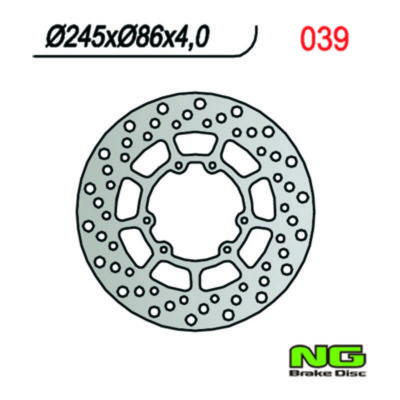 Disque de freins NG Brake Disc 245/86/4mm (6 trou)
