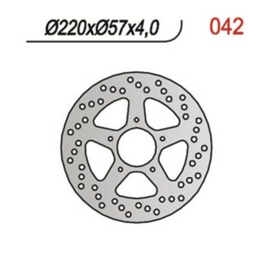 Disque de freins NG Brake Disc 220/57/4mm (5 trous)