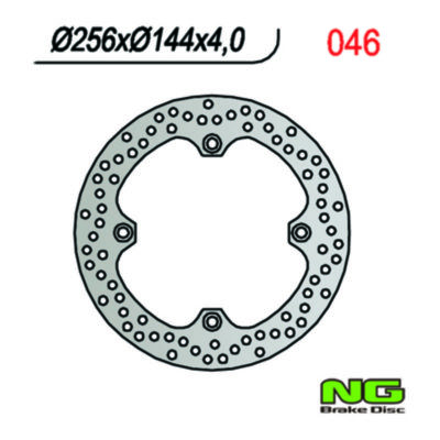 Disque de freins NG Brake Disc 256/144/4mm (4 trou)